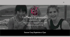 Desktop Screenshot of lafleursgym.com